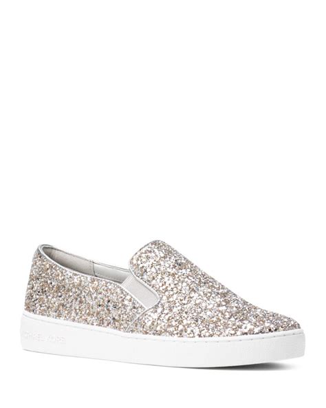 keaton logo sneaker michael kors|michael kors sparkly sneakers.